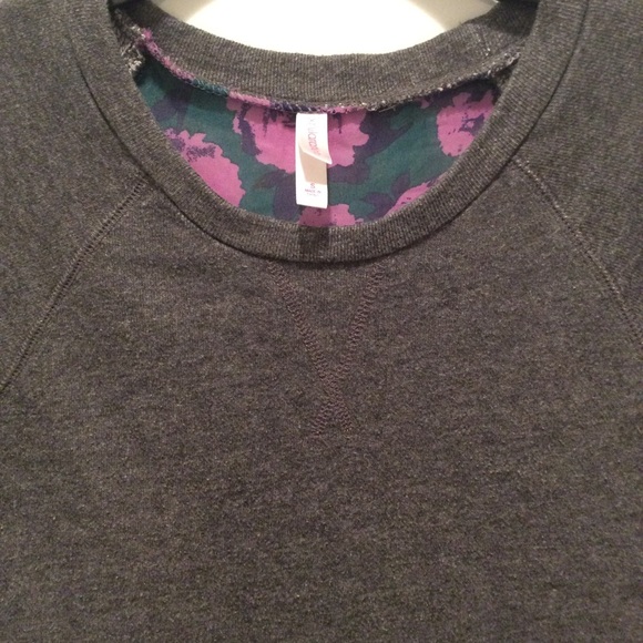 Mesh Back Sweater Tee - Picture 2 of 5